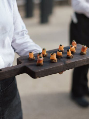refreshments at an Atlanta wedding.