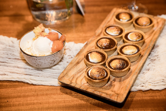 desserts presented at a Nashville wedding