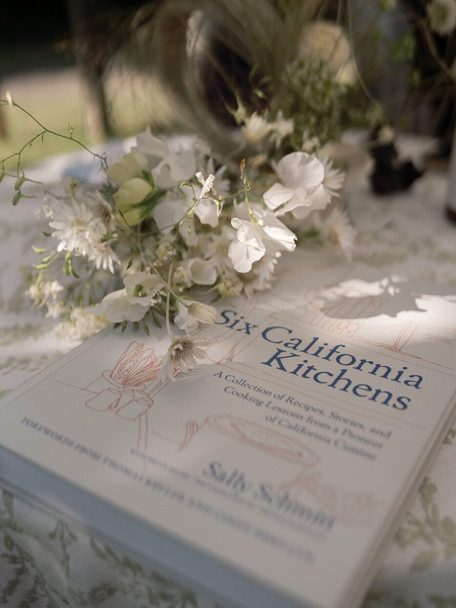 Wedding invitation, guest book, and other details.