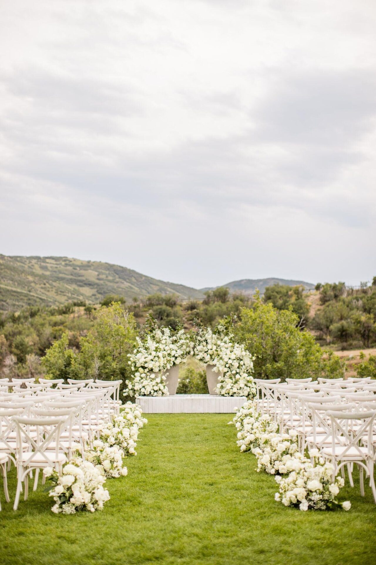 A wedding in the beautiful mountains of Aspen.