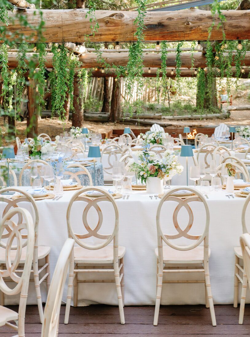 accessories and decor at a wedding.
