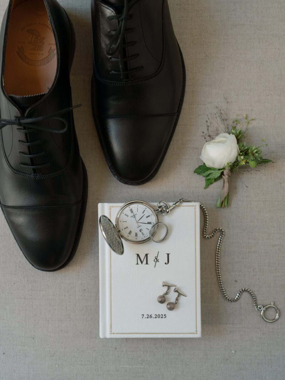 wedding accessories for the groom.
