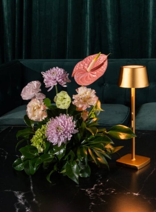 A bouquet of flowers