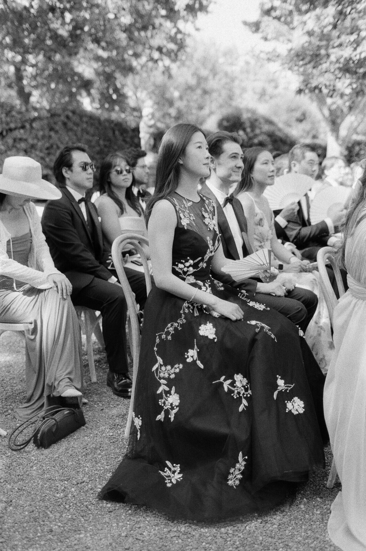 wedding day guests.