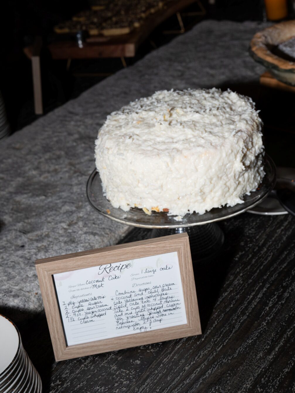 a cake at a wedding.